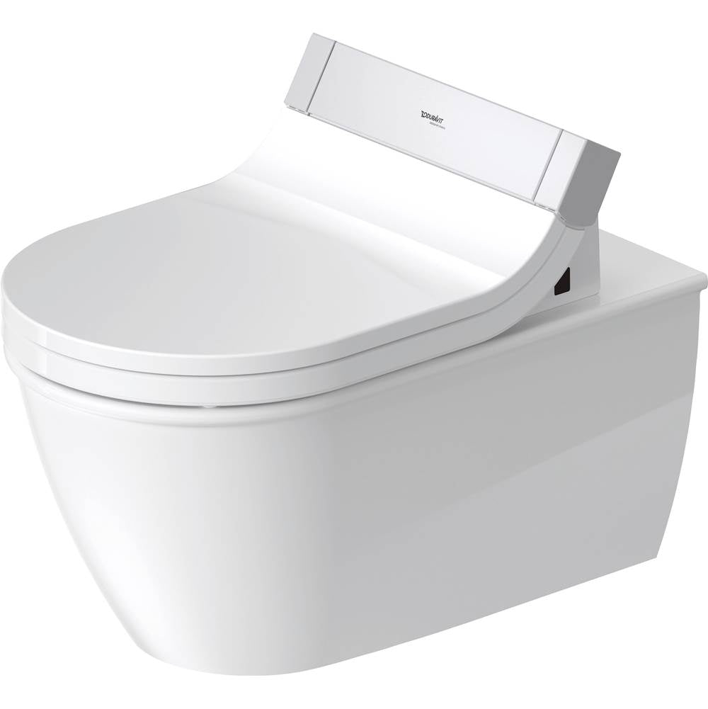 Darling New Wall-Mounted Toilet Bowl for Shower-Toilet Seat White