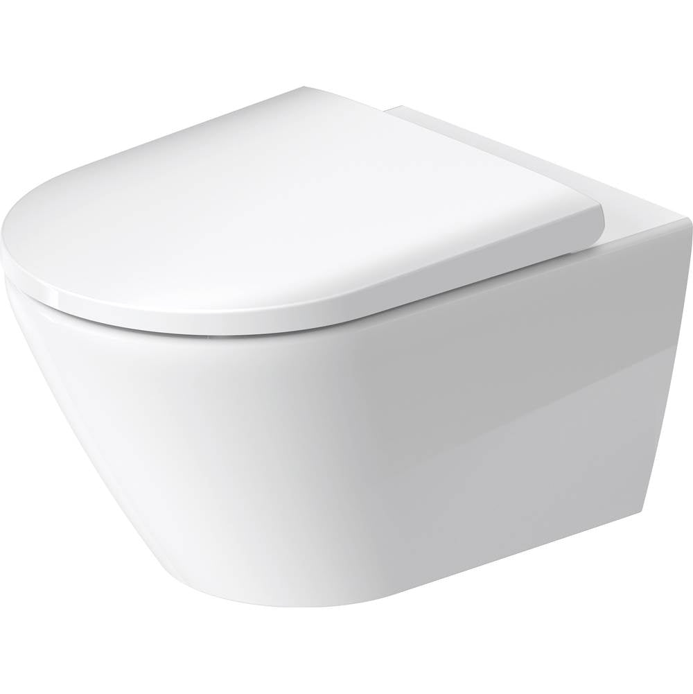 Duravit - D-Neo Wall-Mounted Toilet White with HygieneGlaze - White