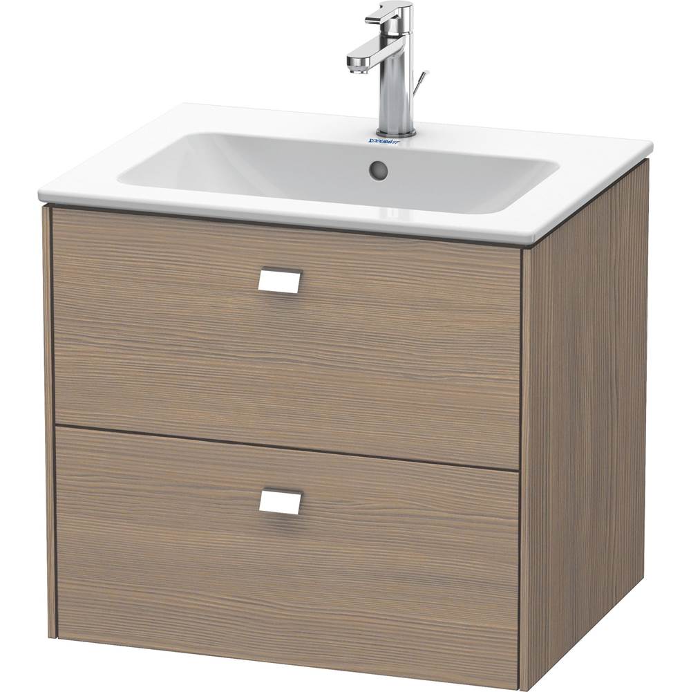 Duravit - Brioso Two Drawer Wall-Mount Vanity Unit Oak Terra - Oak Terra