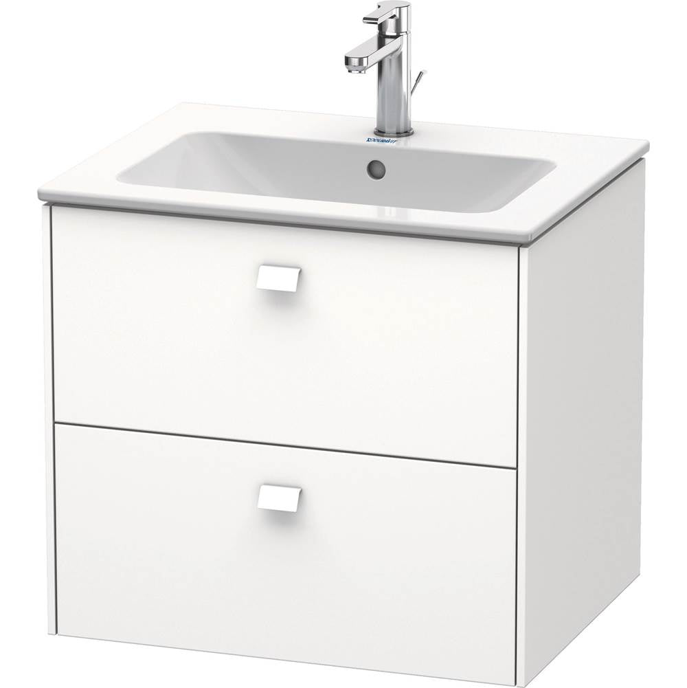 Duravit - Brioso Two Drawer Wall-Mount Vanity Unit White - White Matte