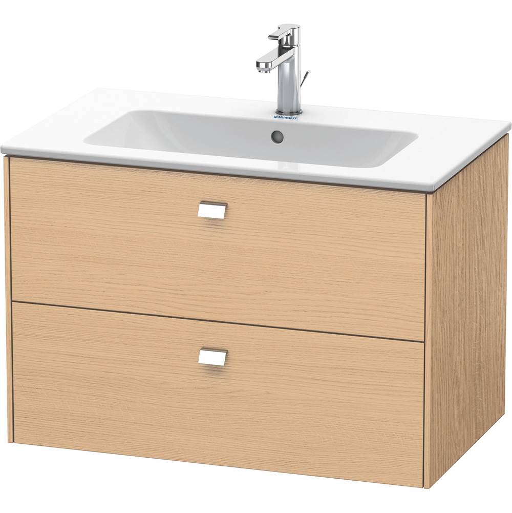 Duravit - Brioso Two Drawer Wall-Mount Vanity Unit Natural Oak - Natural Oak