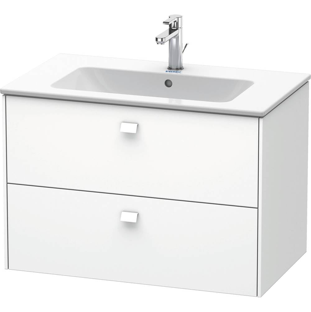 Duravit - Brioso Two Drawer Wall-Mount Vanity Unit White - White Matte