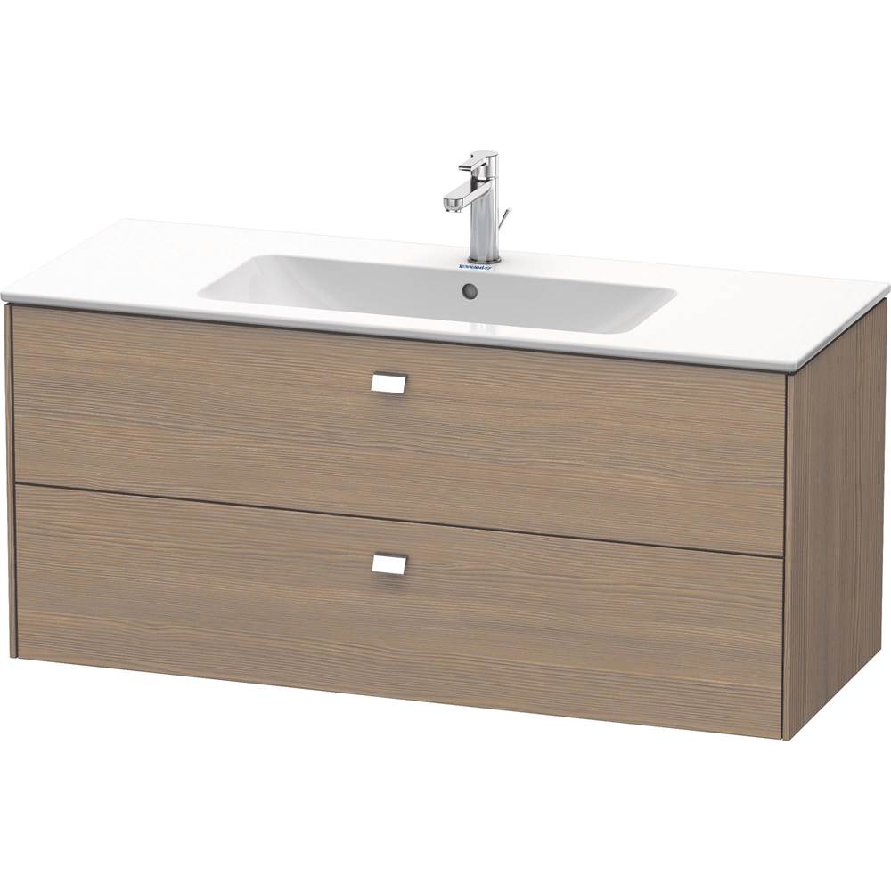 Brioso Two Drawer Wall-Mount Vanity Unit Concrete Gray