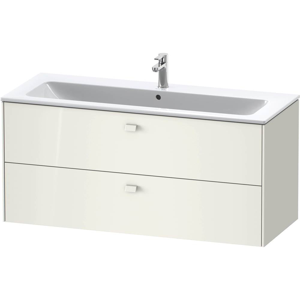 Brioso Two Drawer Wall-Mount Vanity Unit Concrete Gray