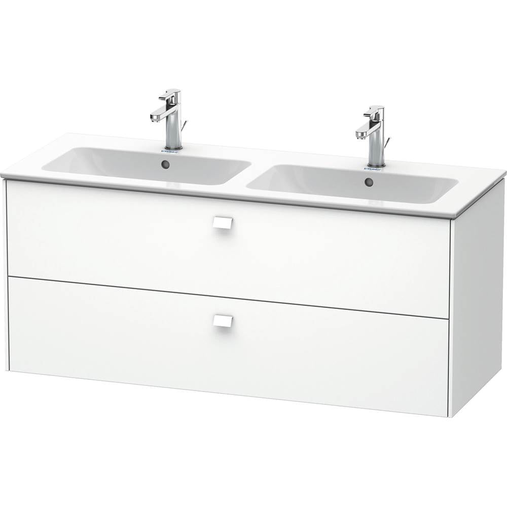 Duravit - Brioso Two Drawer Wall-Mount Vanity Unit White - White Matte