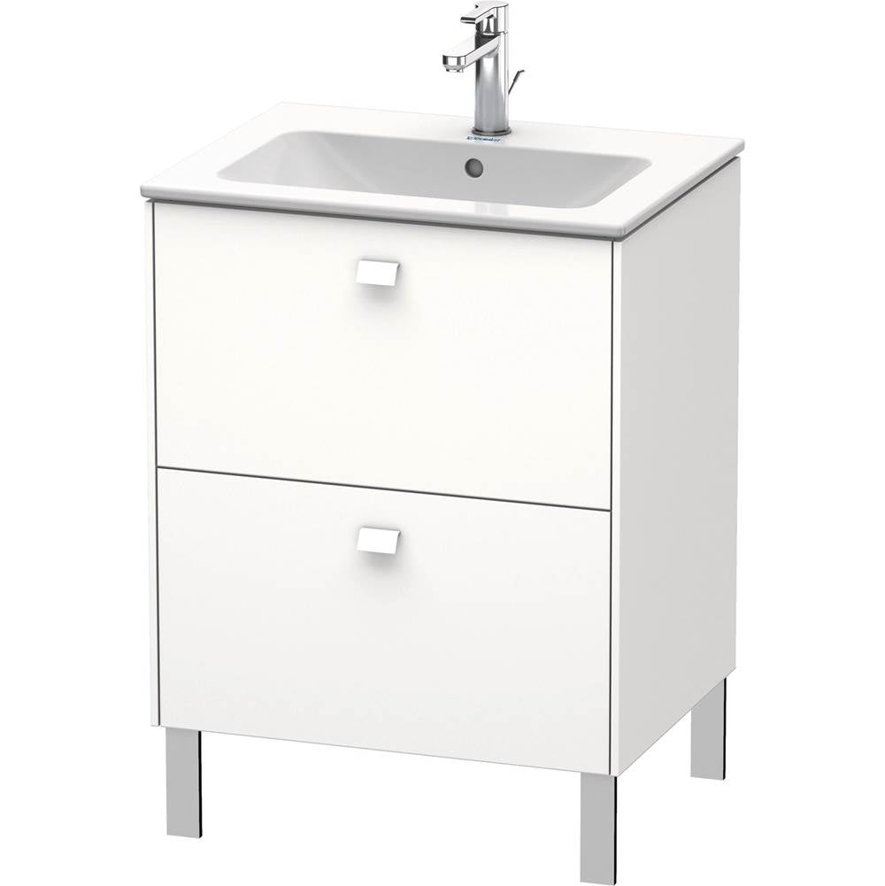 Duravit - Brioso Two Drawer Floorstanding Vanity Unit White - White Matte