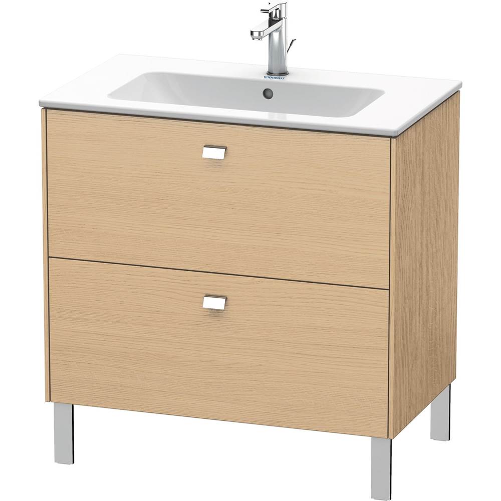 Duravit - Brioso Two Drawer Floorstanding Vanity Unit Natural Oak - Natural Oak