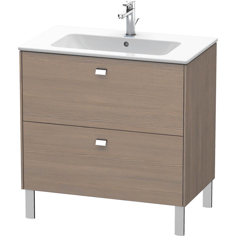 Duravit - Brioso Two Drawer Floorstanding Vanity Unit Oak Terra - Oak Terra