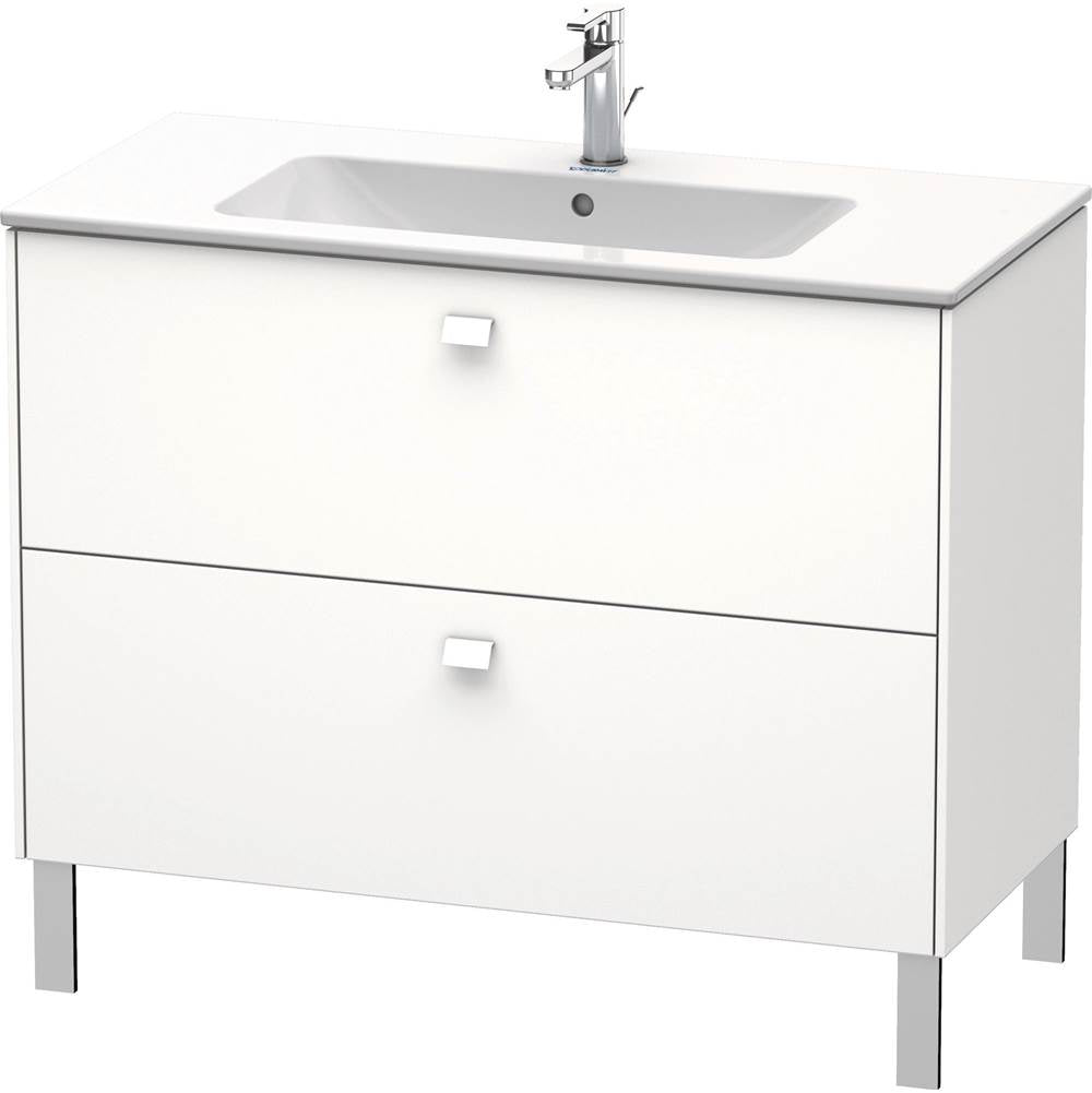 Duravit - Brioso Two Drawer Floorstanding Vanity Unit White - White Matte