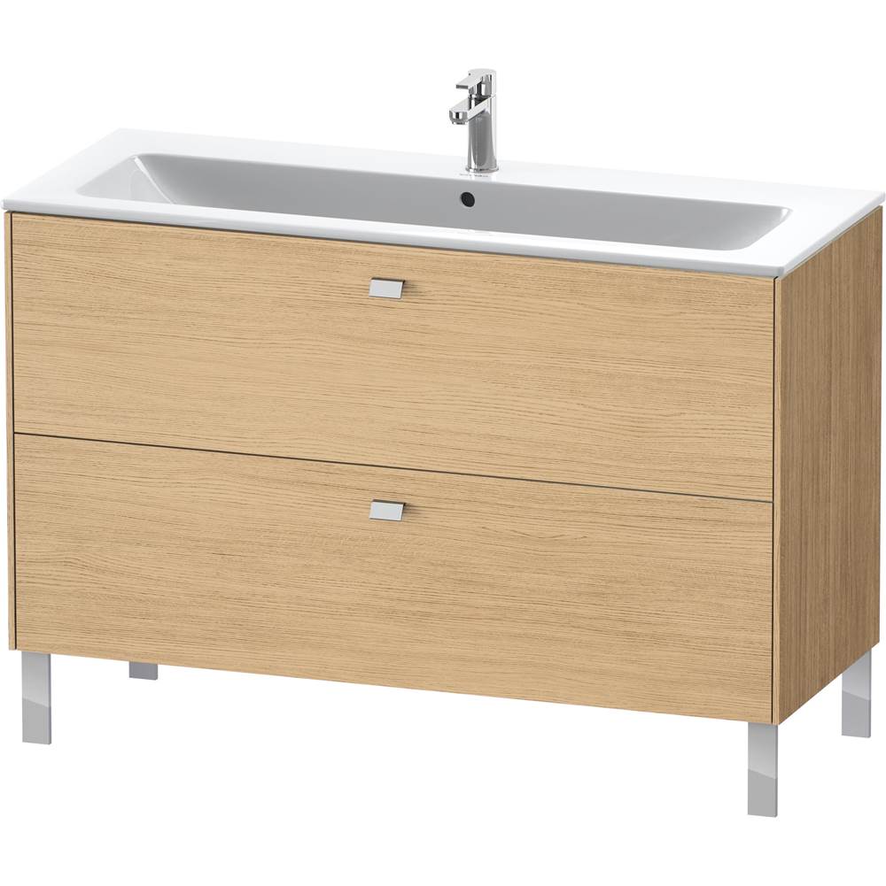 Duravit - Brioso Two Drawer Floorstanding Vanity Unit Natural Oak - Natural Oak