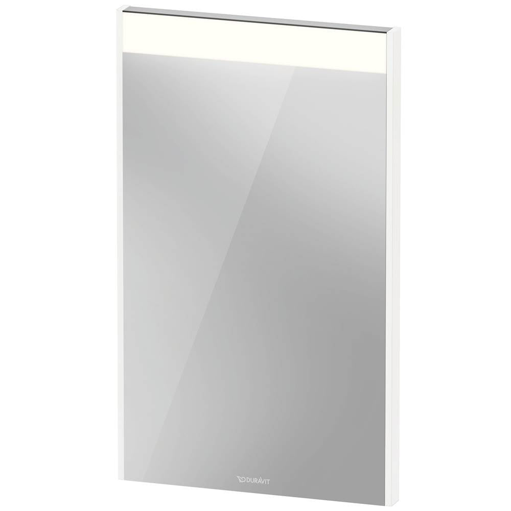 Duravit - Brioso Mirror with Lighting White - White Matte