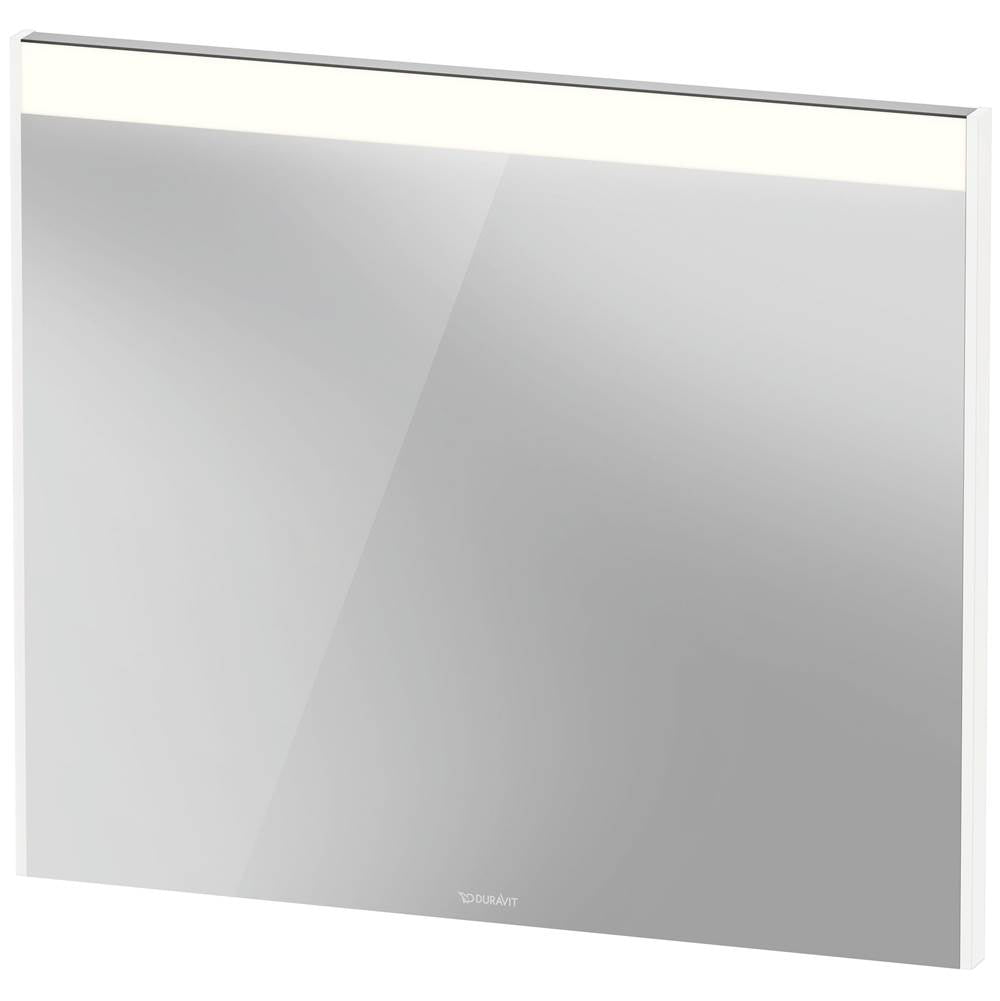 Duravit - Brioso Mirror with Lighting White - White Matte