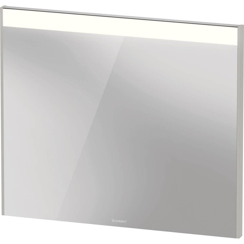 Duravit - Brioso Mirror with Lighting Walnut - Natural Walnut
