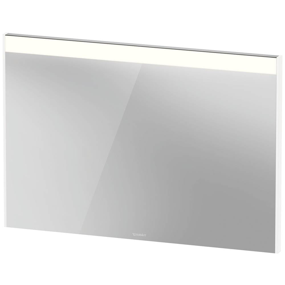 Duravit - Brioso Mirror with Lighting White - White Matte