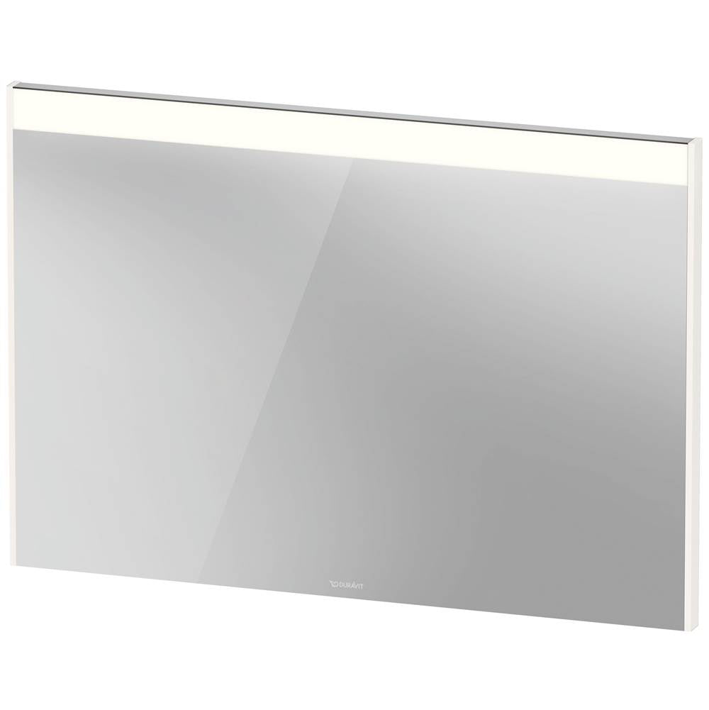 Duravit - Brioso Mirror with Lighting White - White High Gloss
