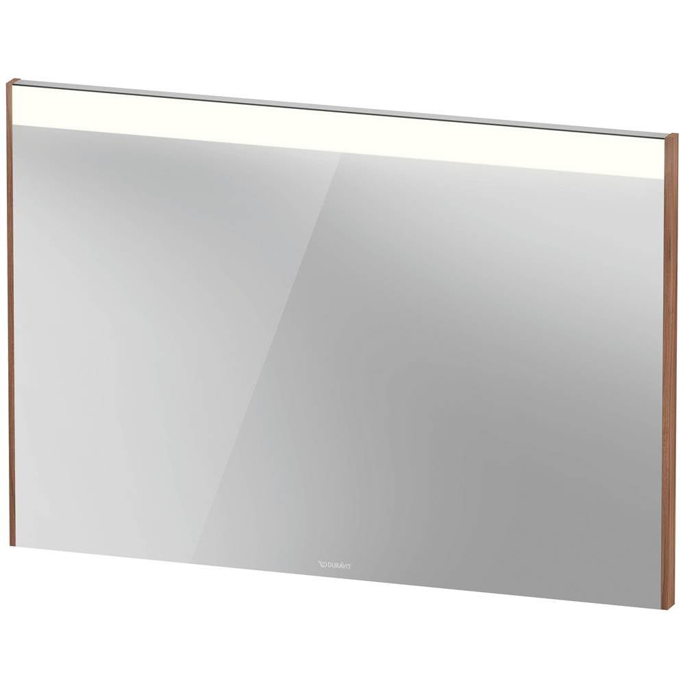 Duravit - Brioso Mirror with Lighting Walnut - Natural Walnut