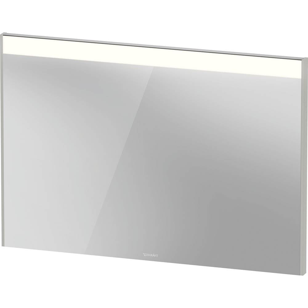 Duravit - Brioso Mirror with Lighting Walnut - Natural Walnut