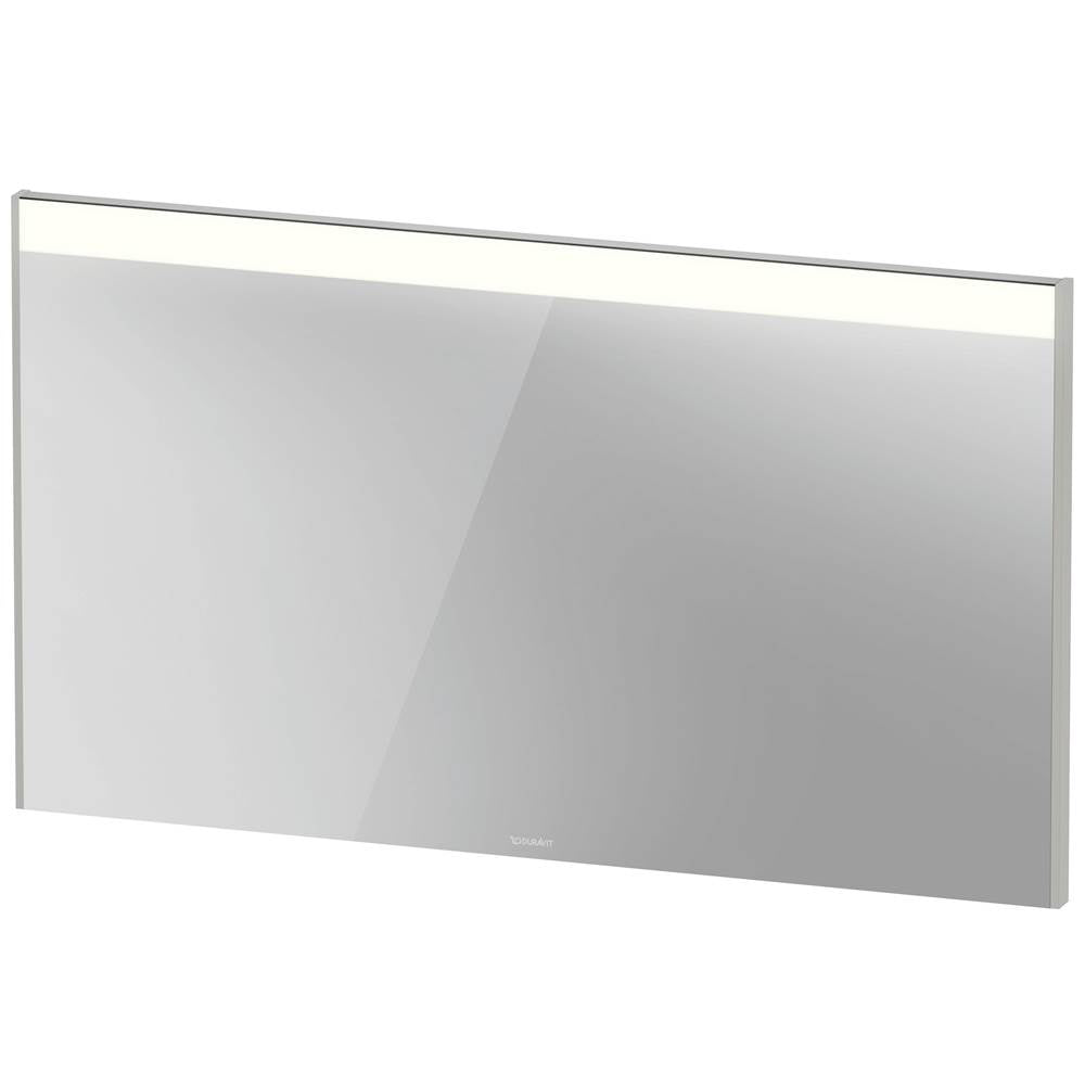 Duravit - Brioso Mirror with Lighting Concrete Gray - Concrete Gray Matte