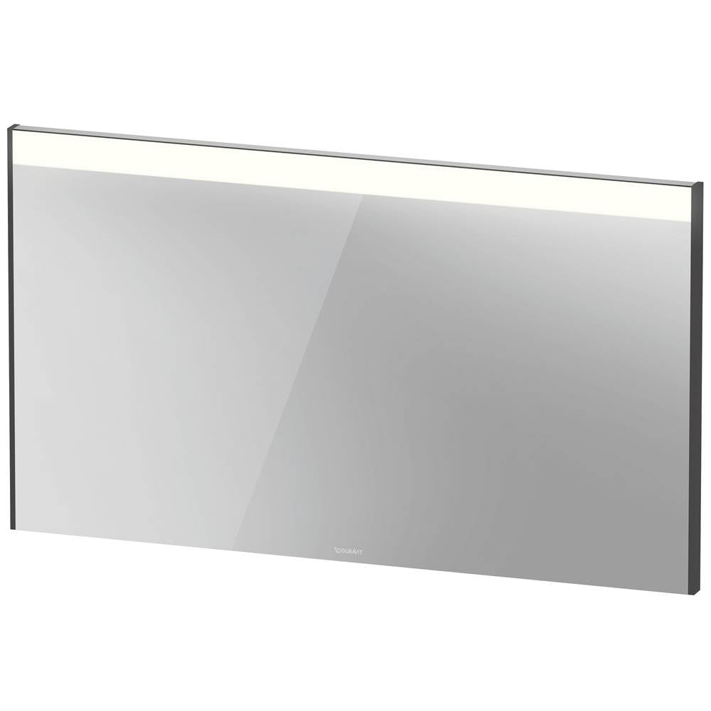 Duravit - Brioso Mirror with Lighting Graphite - Graphite Matte