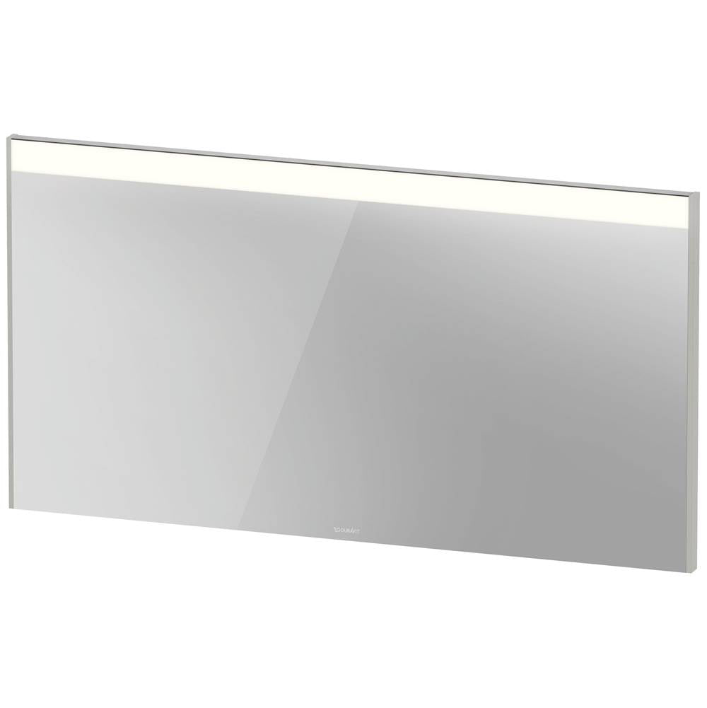 Duravit - Brioso Mirror with Lighting Concrete Gray - Concrete Gray Matte