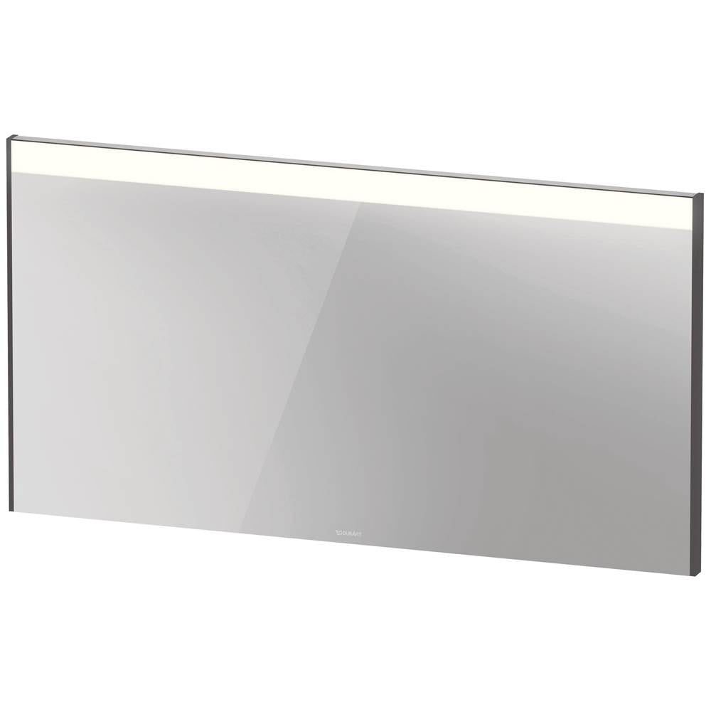 Duravit - Brioso Mirror with Lighting Graphite - Graphite Matte