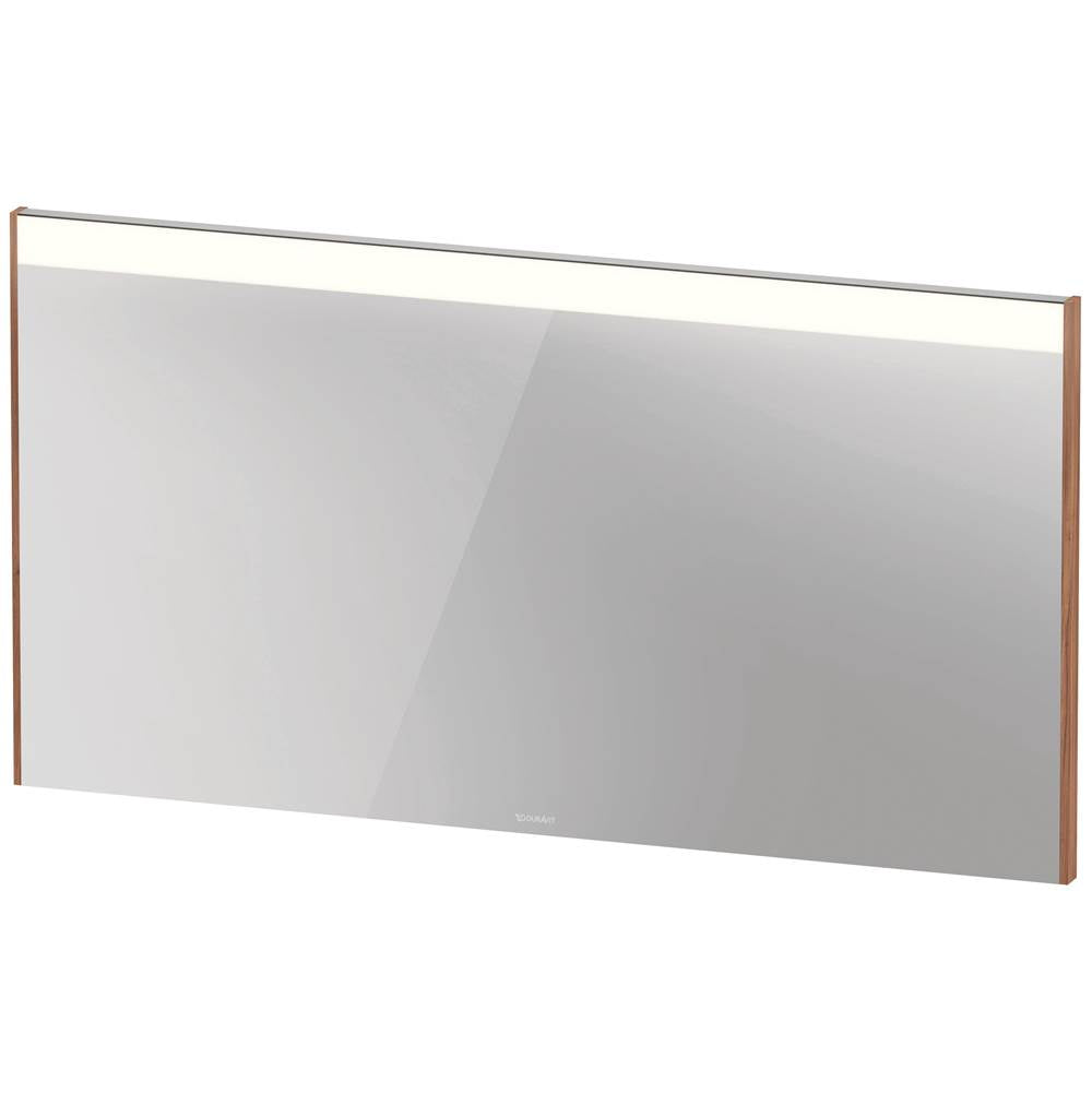 Duravit - Brioso Mirror with Lighting Walnut - Natural Walnut