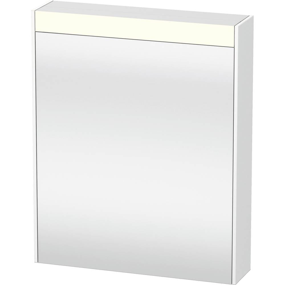 Duravit - Brioso Mirror Cabinet with Lighting White - White Matte