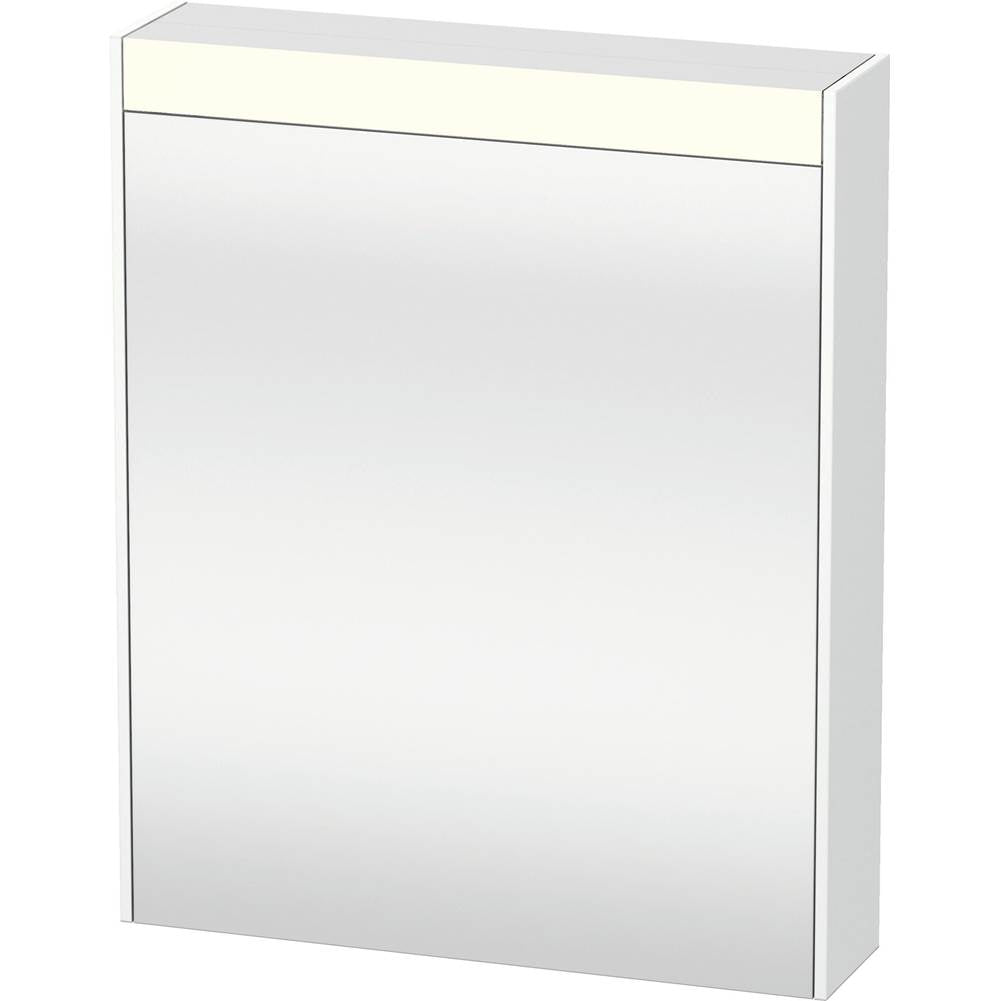 Duravit - Brioso Mirror Cabinet with Lighting White - White Matte