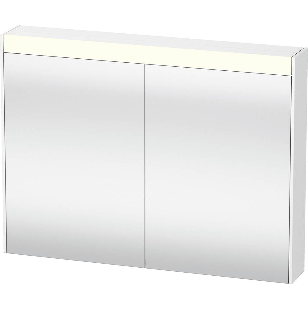 Duravit - Brioso Mirror Cabinet with Lighting White - White Matte