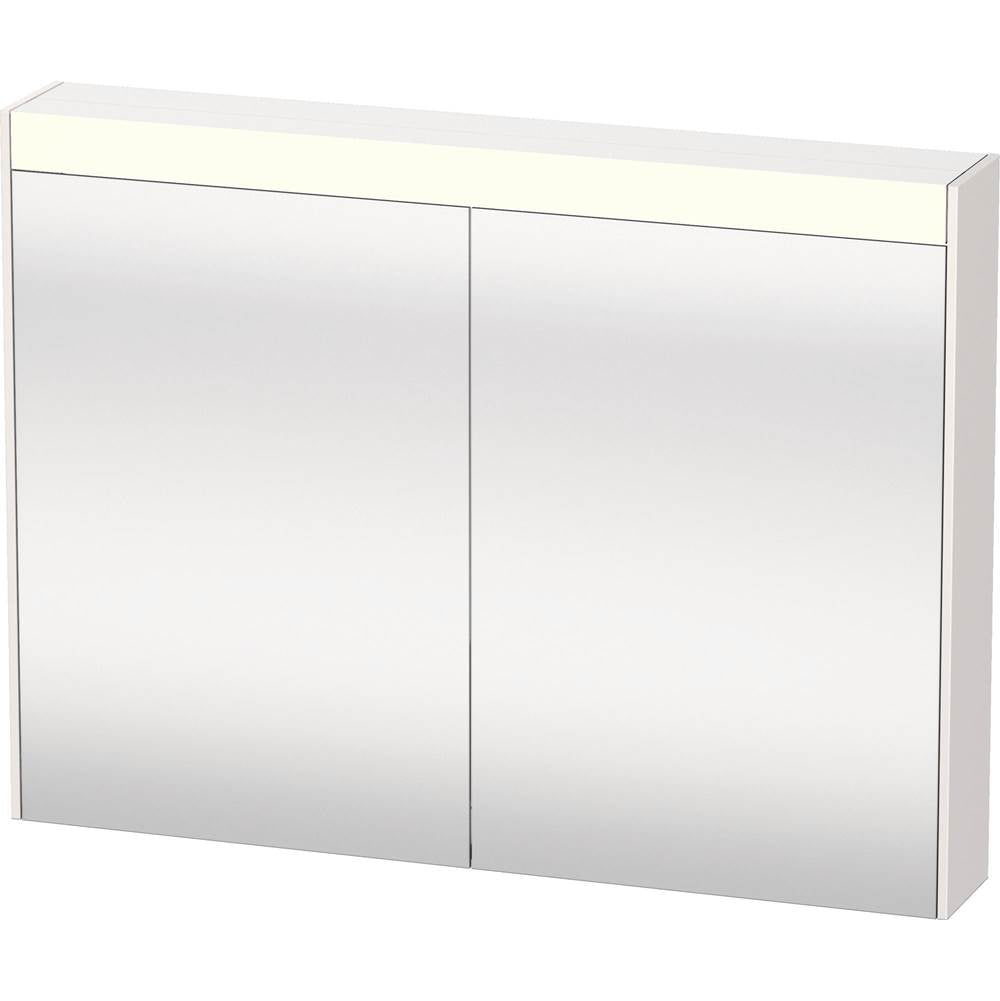 Duravit - Brioso Mirror Cabinet with Lighting White - White High Gloss