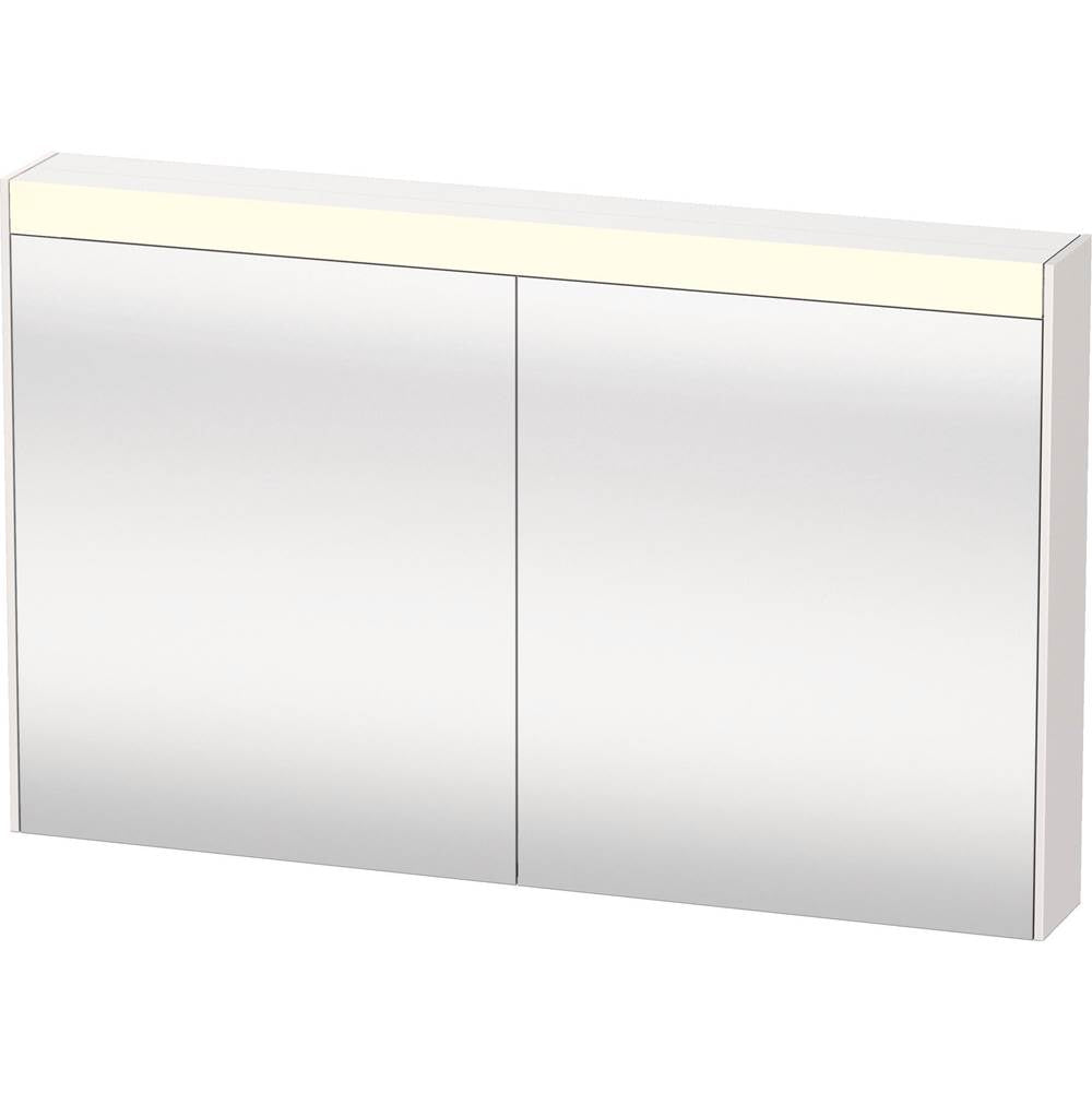 Duravit - Brioso Mirror Cabinet with Lighting White - White High Gloss