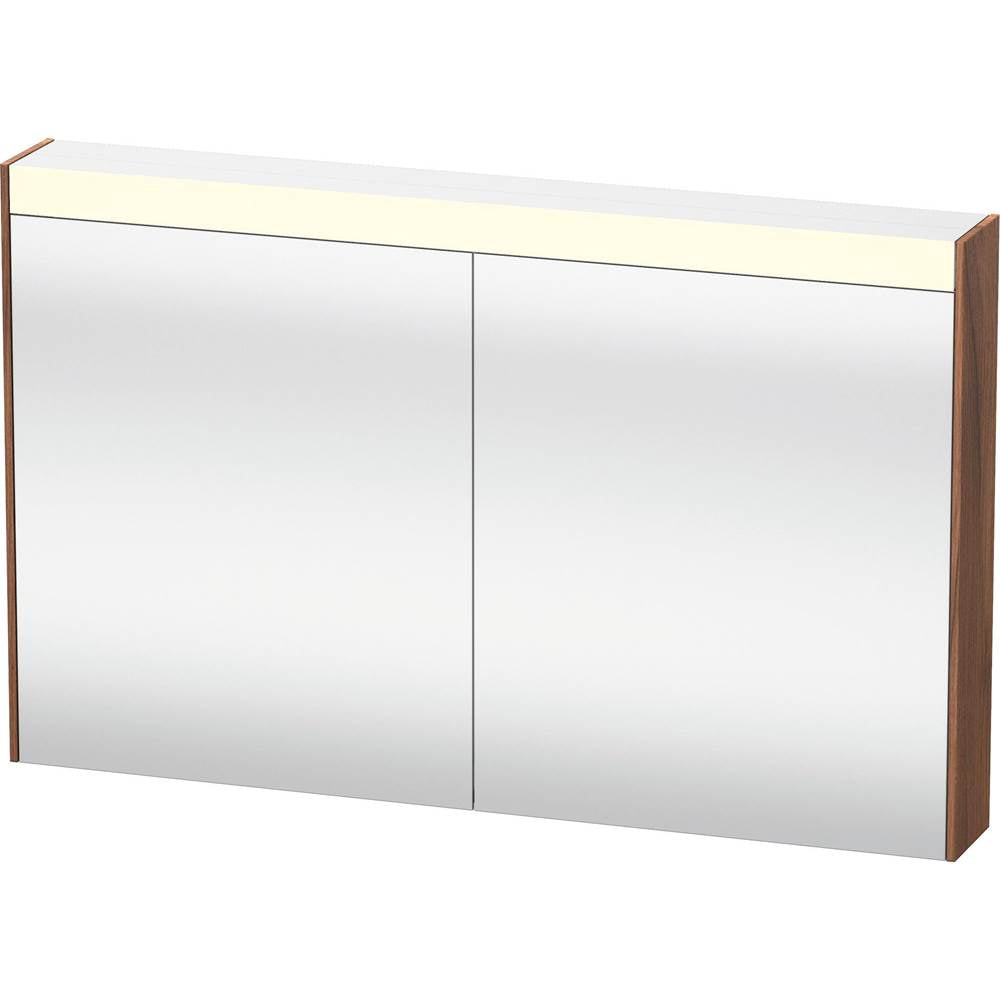 Duravit - Brioso Mirror Cabinet with Lighting Walnut - Natural Walnut