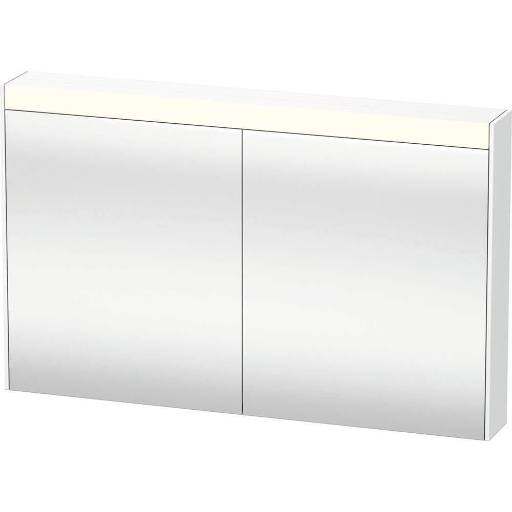 Duravit - Brioso Mirror Cabinet with Lighting White - White Matte