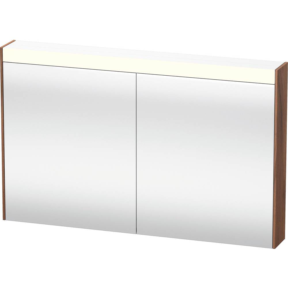 Duravit - Brioso Mirror Cabinet with Lighting Walnut - Natural Walnut