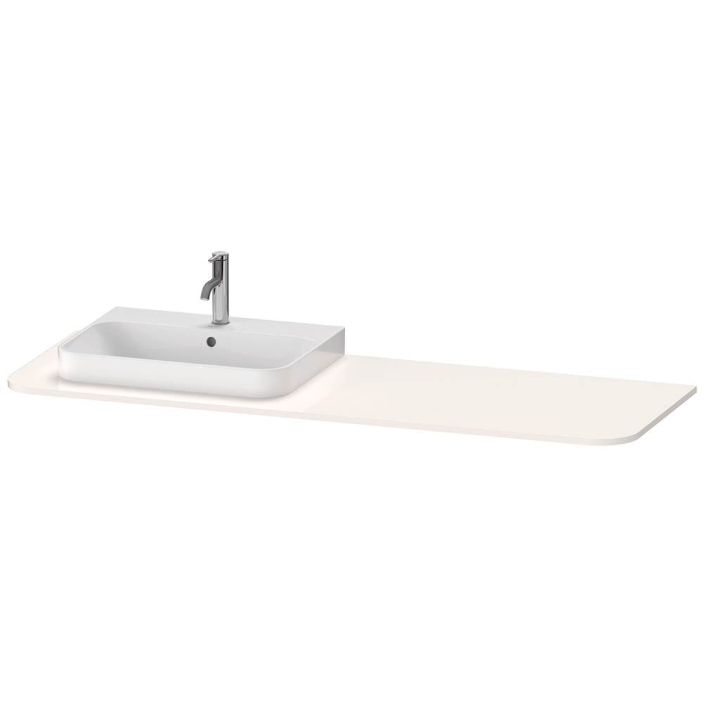 Duravit - Happy D.2 Plus Console with One Sink Cut-Out White - White High Gloss