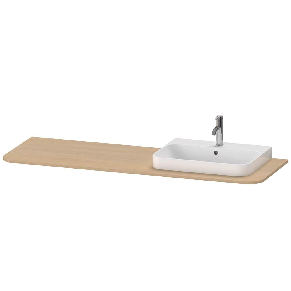 Duravit - Happy D.2 Plus Console with One Sink Cut-Out Mediterranean Oak - Mediterranean Oak