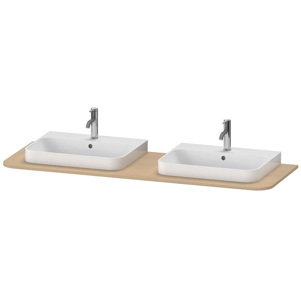 Duravit - Happy D.2 Plus Console with Two Sink Cut-Outs Mediterranean Oak - Mediterranean Oak