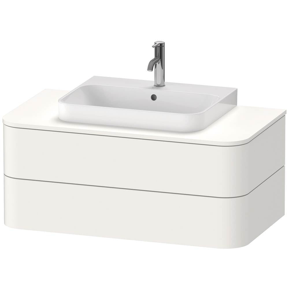 Duravit - Happy D.2 Plus Two Drawer Wall-Mount Vanity Unit White - White Satin Matte
