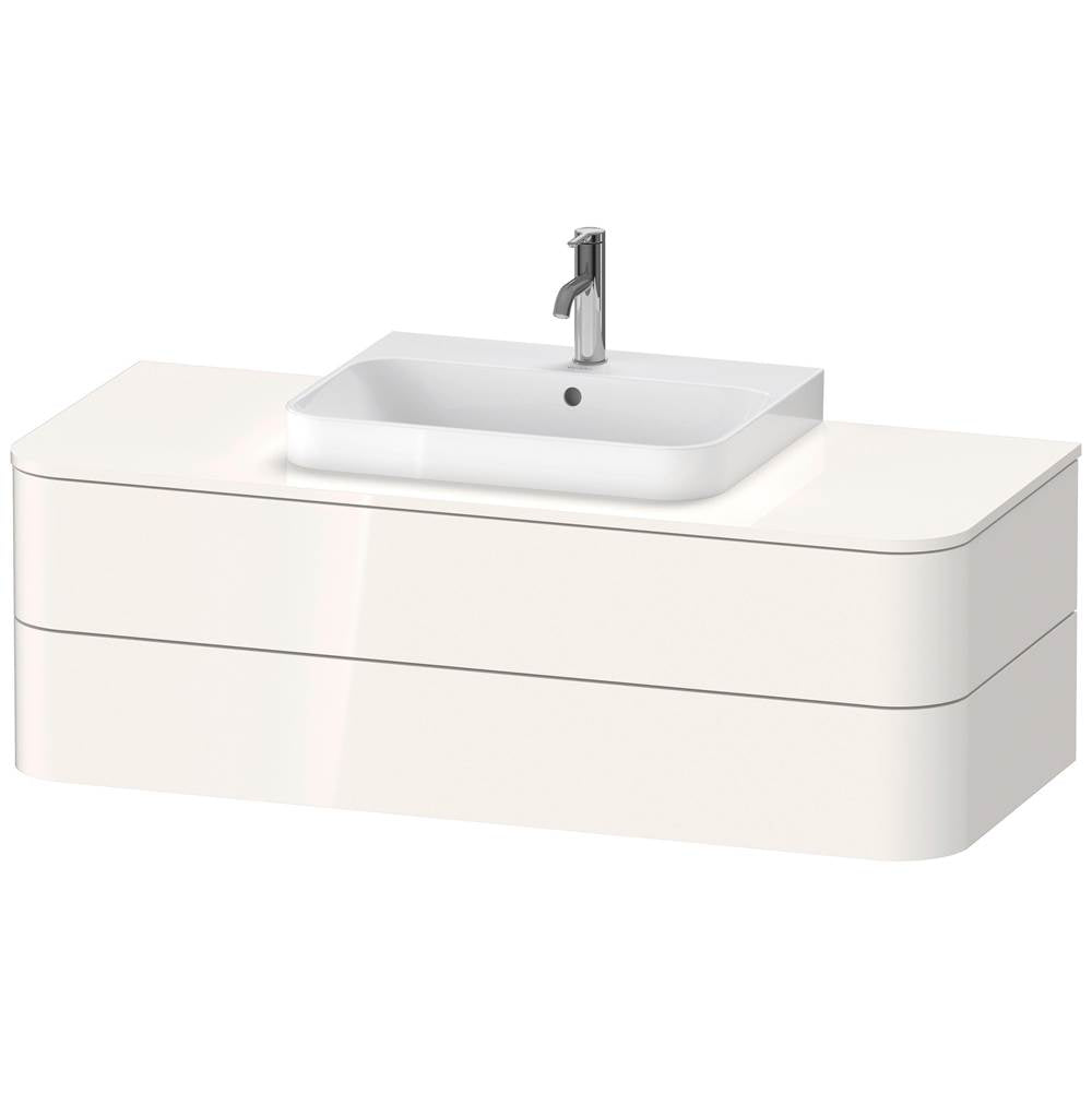 Duravit - Happy D.2 Plus Two Drawer Wall-Mount Vanity Unit White - White High Gloss