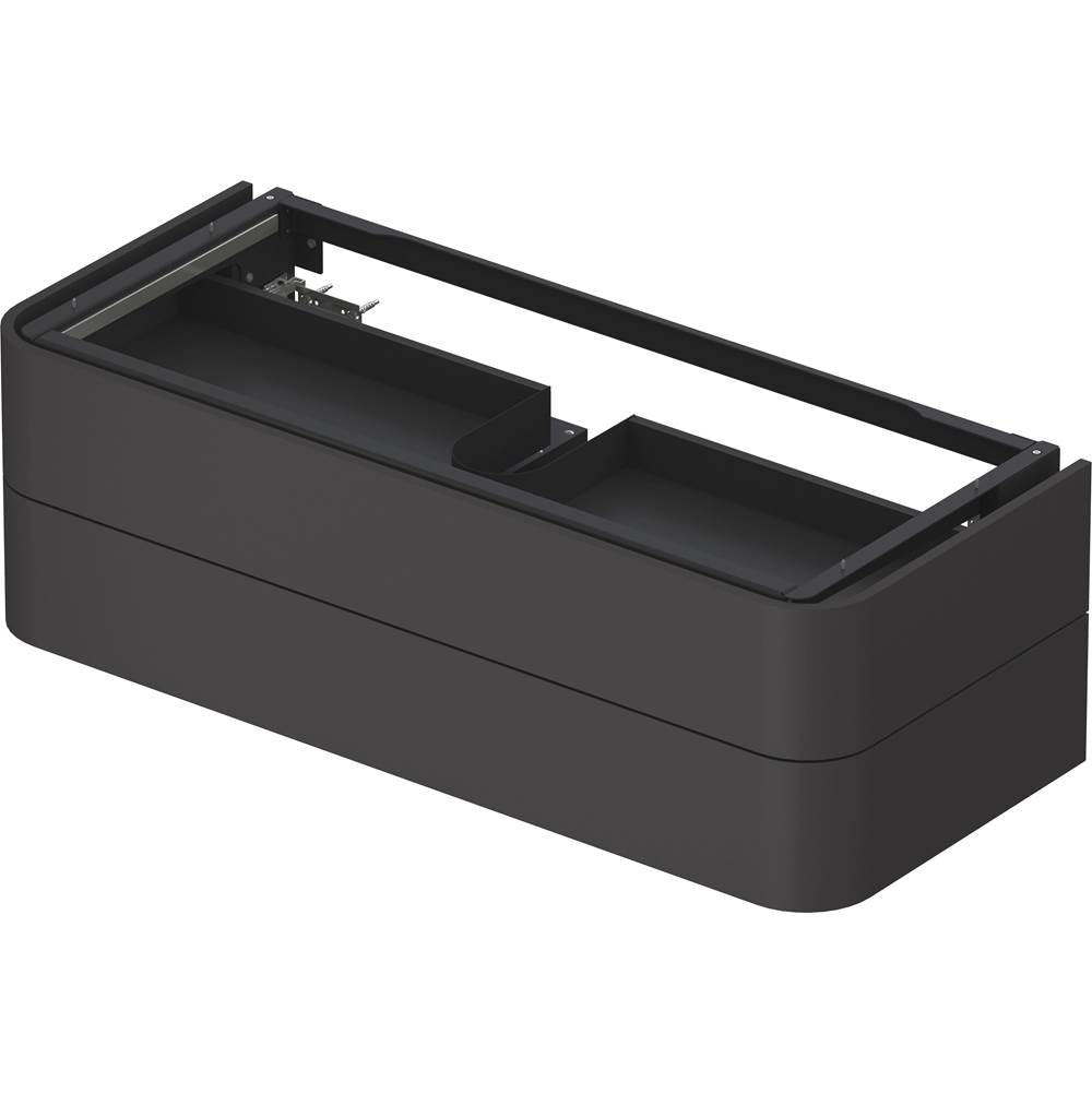 Happy D.2 Plus Two Drawer Wall-Mount Vanity Unit White