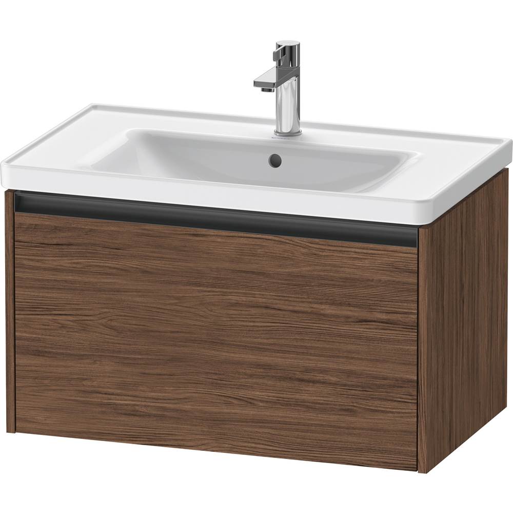 Duravit - Ketho.2 Vanity Unit Wall-mounted - Walnut Dark