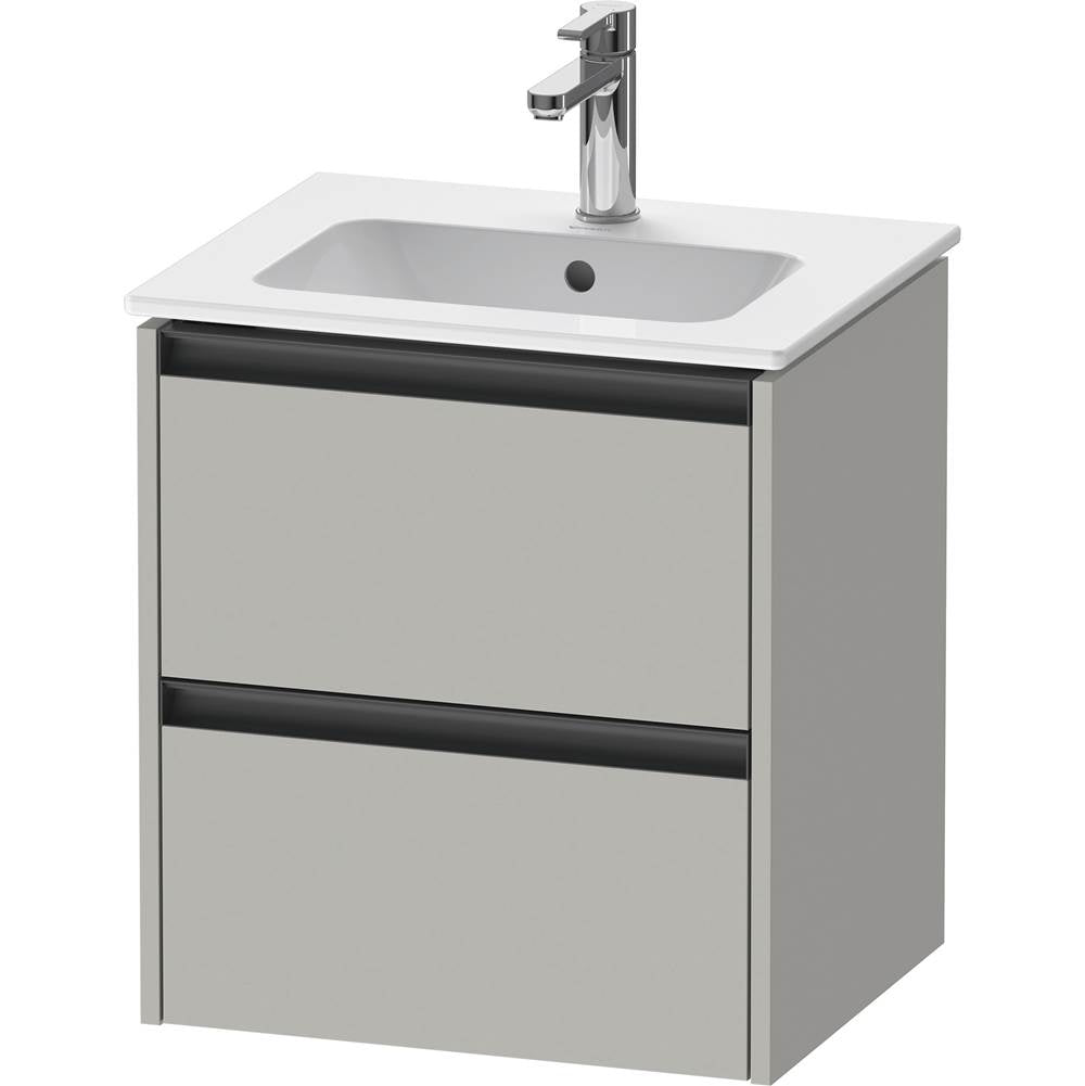 Duravit - Ketho.2 Vanity Unit Wall-mounted - Concrete Gray Matte