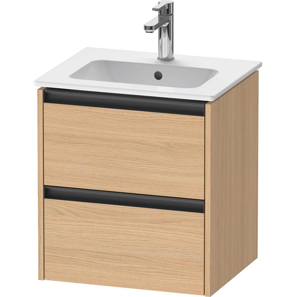 Duravit - Ketho.2 Vanity Unit Wall-mounted - Natural Oak