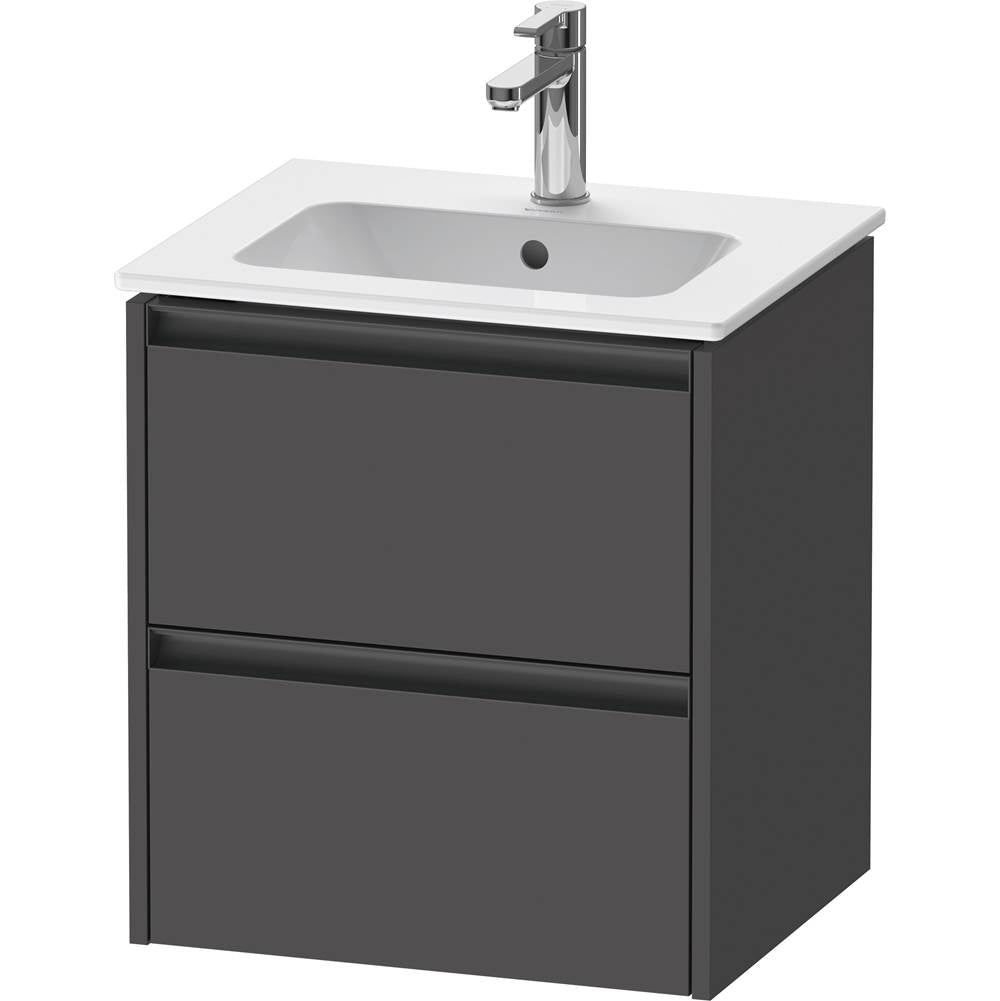 Duravit - Ketho.2 Vanity Unit Wall-mounted - Graphite Matte