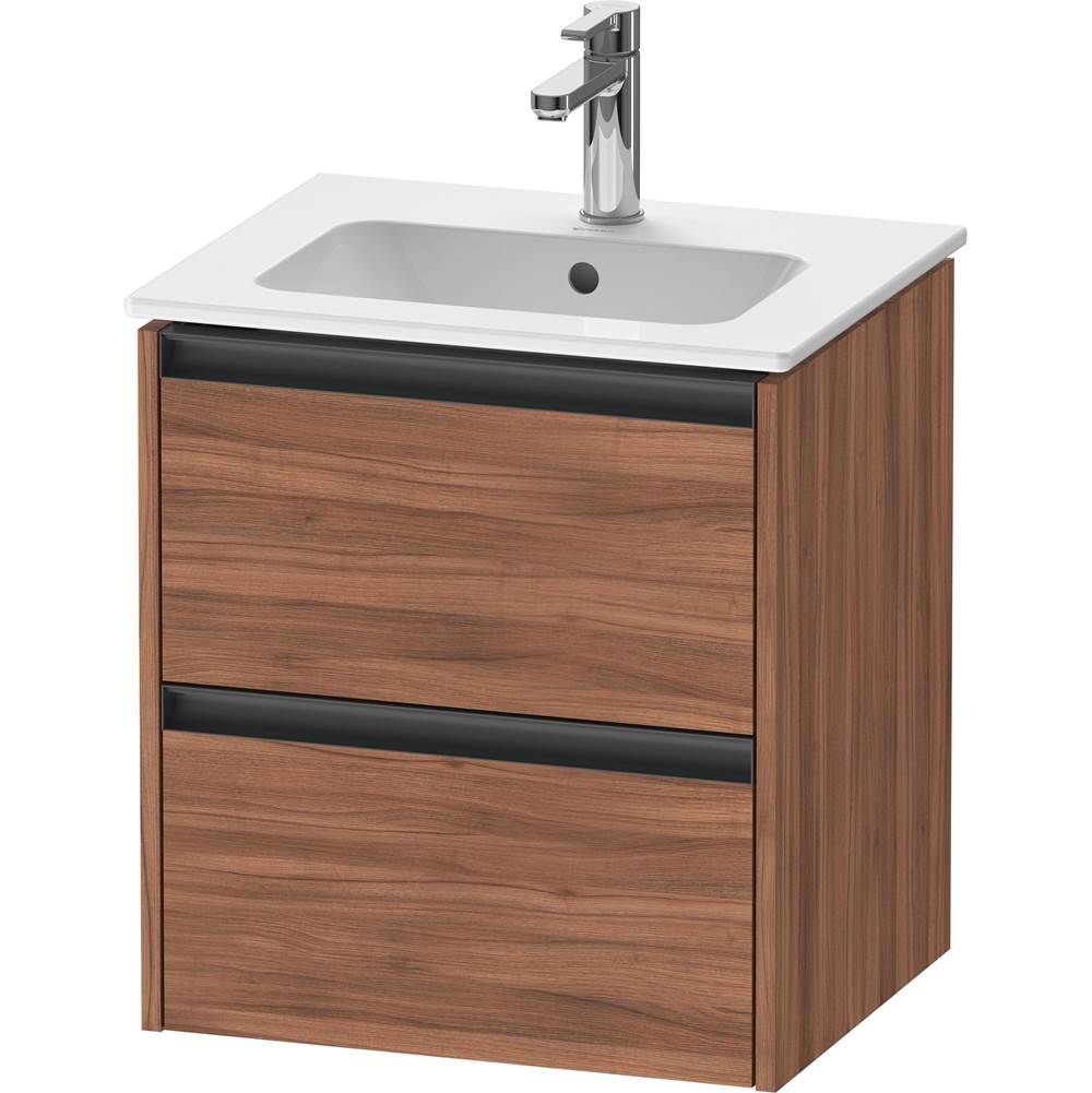 Duravit - Ketho.2 Vanity Unit Wall-mounted - Natural Walnut