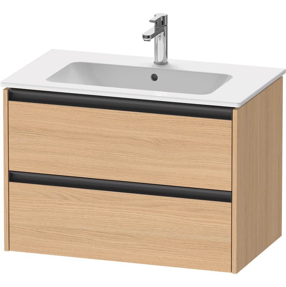 Duravit - Ketho.2 Vanity Unit Wall-mounted - Natural Oak