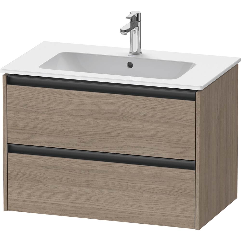 Duravit - Ketho.2 Vanity Unit Wall-mounted - Oak Terra