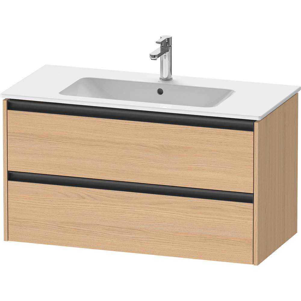 Duravit - Ketho.2 Vanity Unit Wall-mounted - Natural Oak