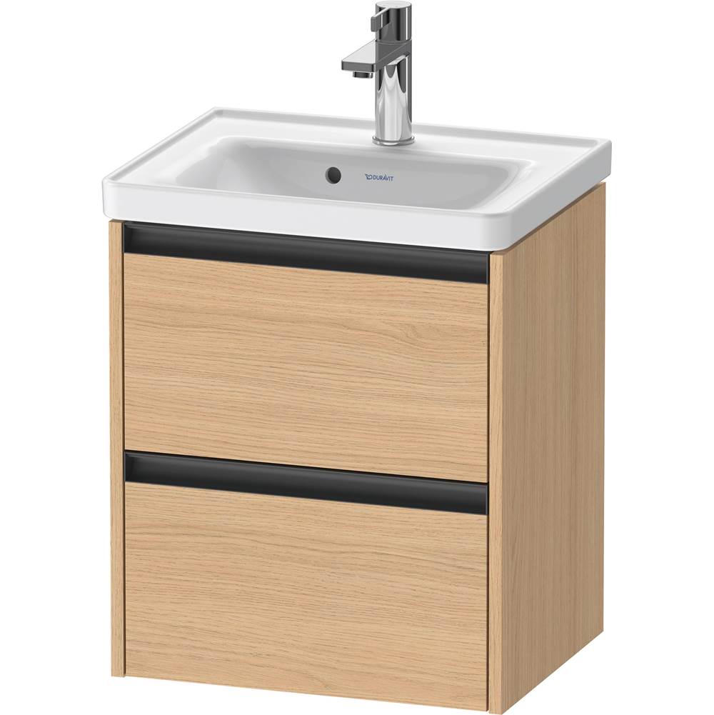 Duravit - Ketho.2 Vanity Unit Wall-mounted - Natural Oak
