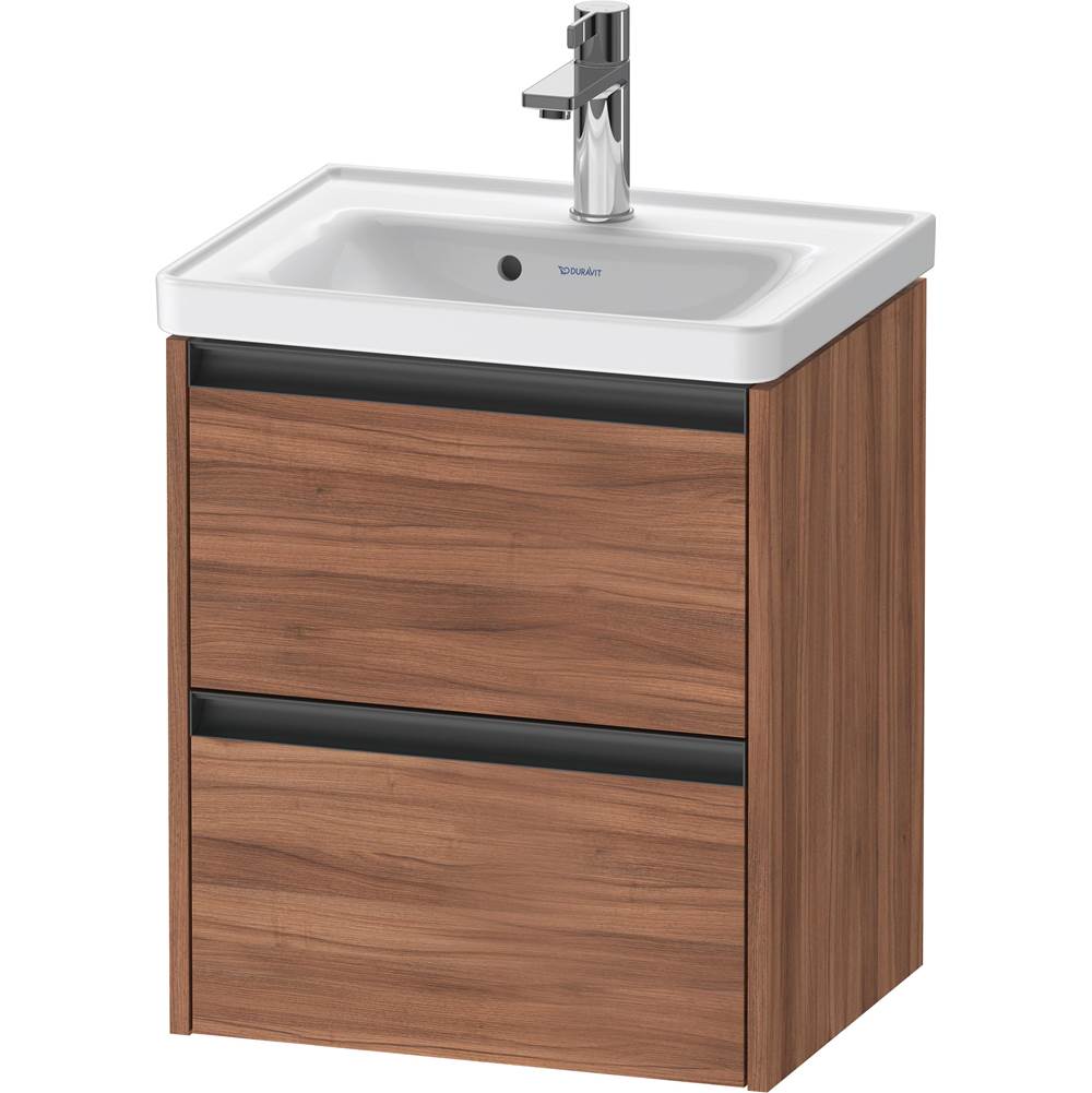 Duravit - Ketho.2 Vanity Unit Wall-mounted - Natural Walnut
